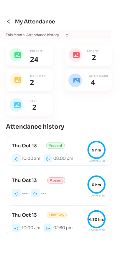 Easy Attendance Monitoring